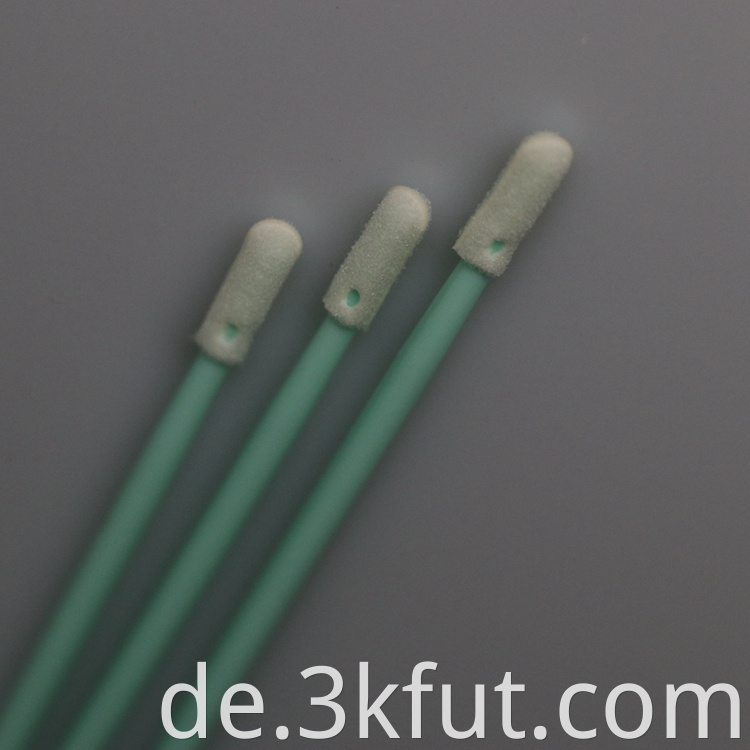 fiber optic clean foam swab